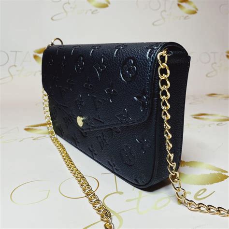 lv félicie pochette black|lv felicie pochette monogram.